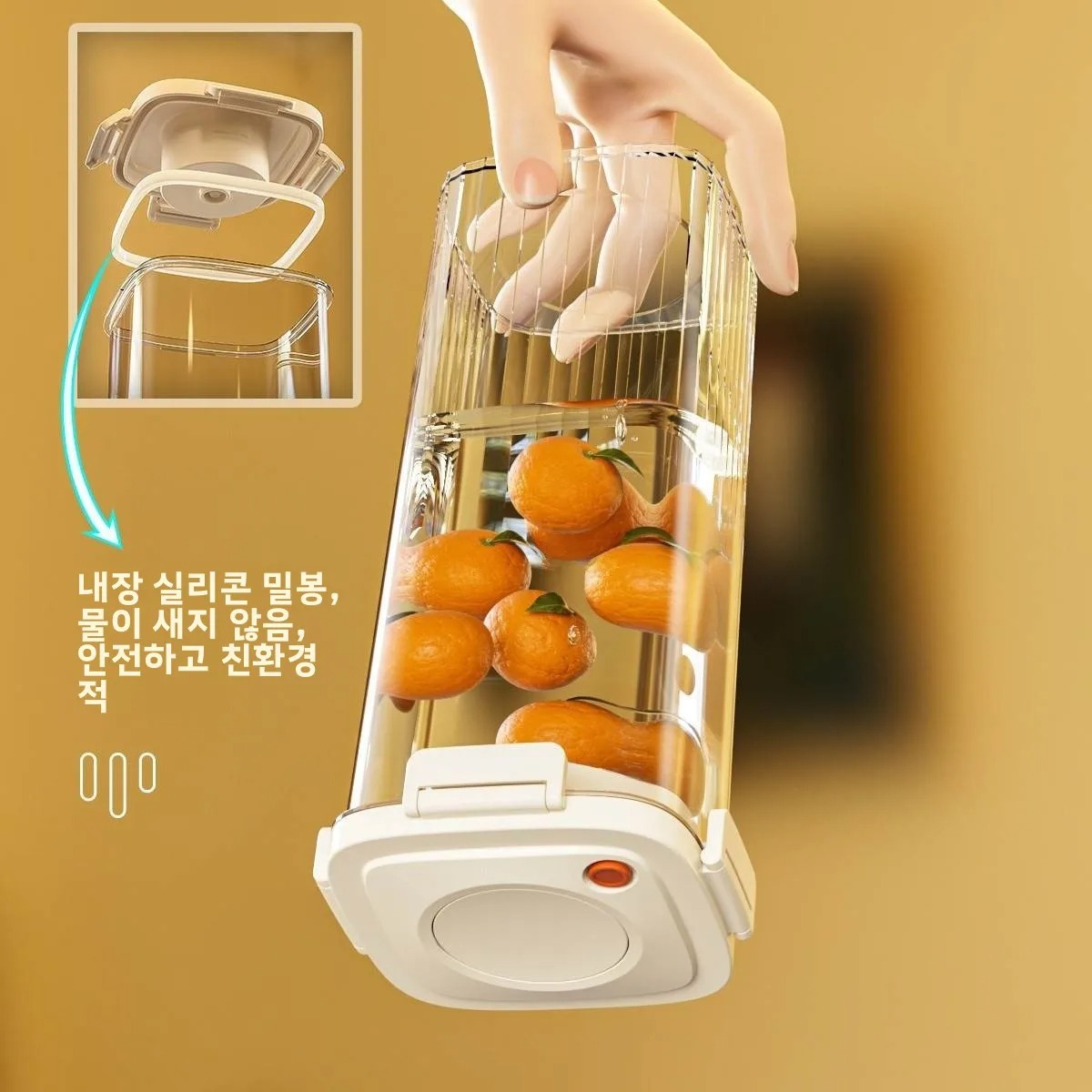 Food Storage Containers - Tangki Tertutup Vakum Plastik Wadah Vakum