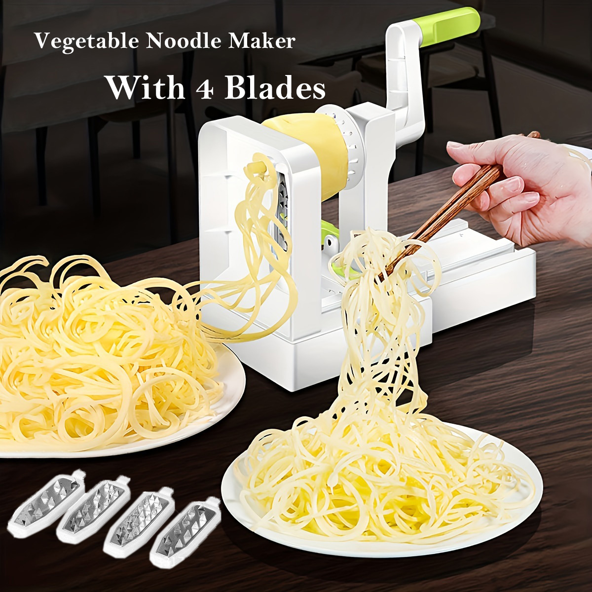 Spiralizer Vegetable Noodle - Parutan Sayuran Spiral Slicer Pembuat Mie