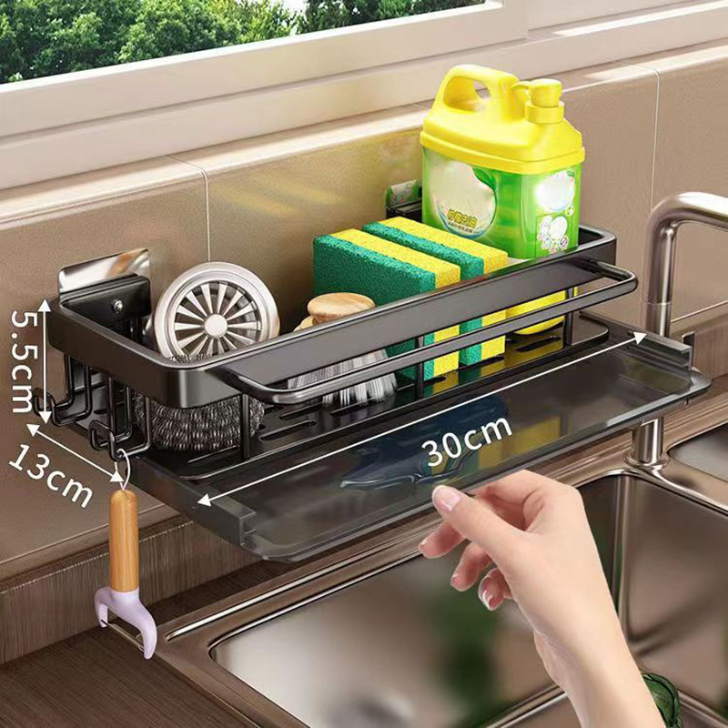 Kitchen Gadgets Needed - 1 Buah Rak Pengering Dinding Multifungsi
