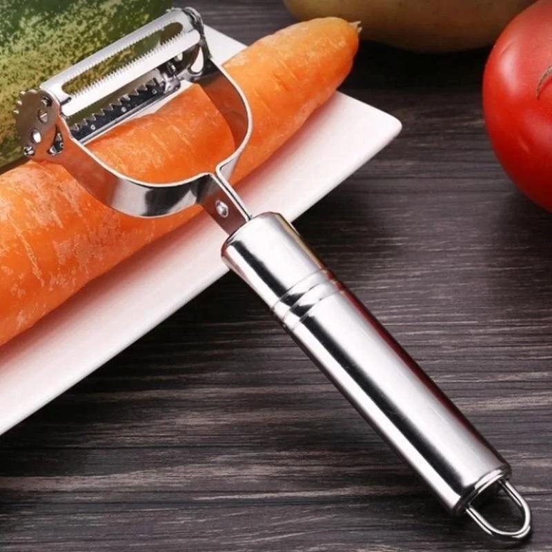 Spiralizer Vegetable Noodle - Pengupas Julienne Baja Tahan Karat Parutan