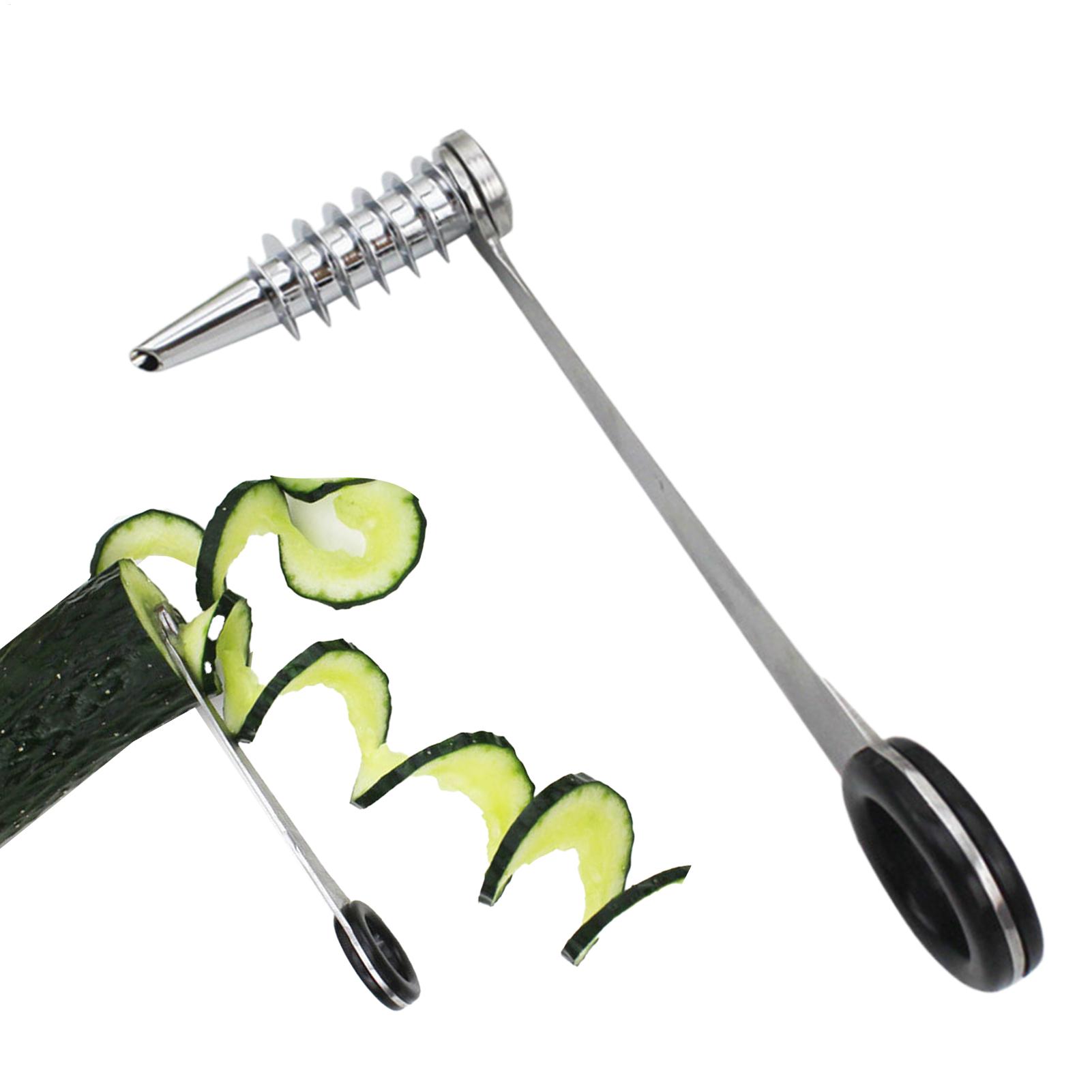 Spiralizer Vegetable Noodle - Pembuat Mie Spiralizer Zucchini dari Baja