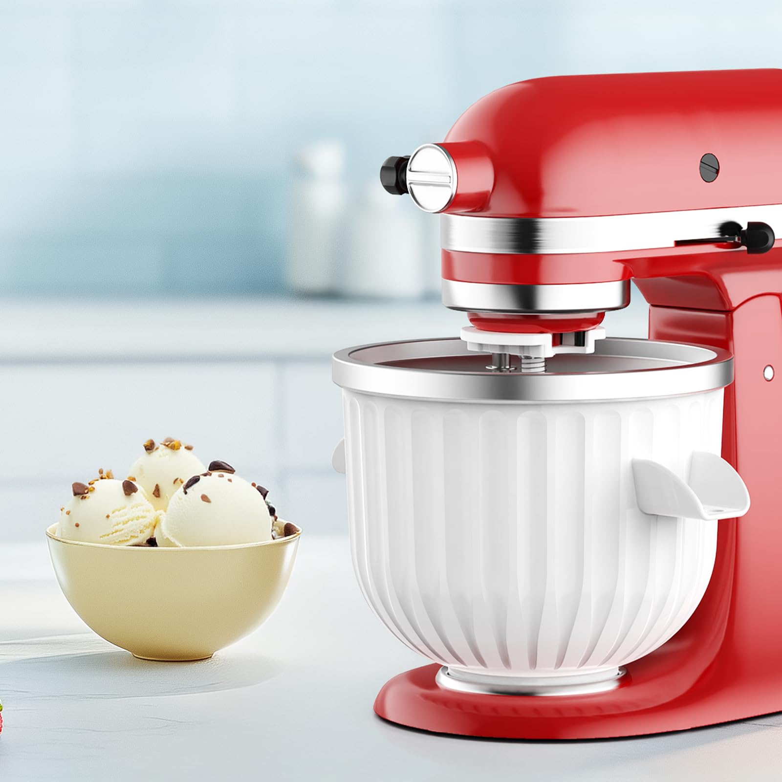 Kitchen Gadgets Machine - Aksesoris Pembuat Es Krim 2 Quart