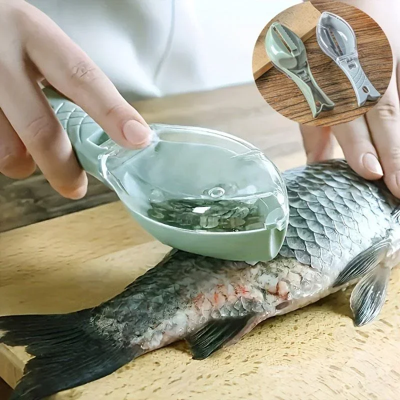 Kitchen Gadgets Helpful - 1 buah pengikis skala ikan cepat