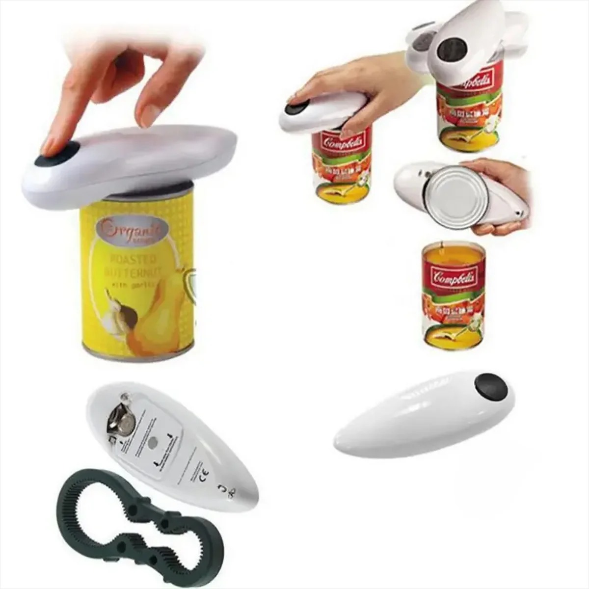 Kitchen Gadgets Machine - Pembuka Kaleng Otomatis Elektrik Mesin Pembuka