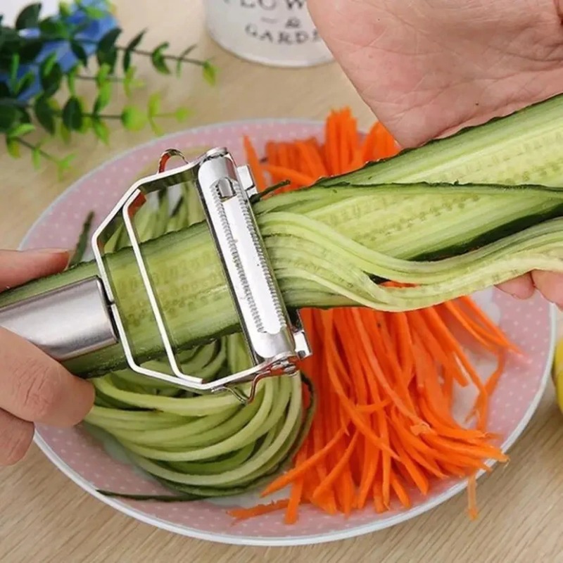 Pengupas Julienne Baja Tahan K - Spiralizer Vegetable Noodle ulasan dan harga