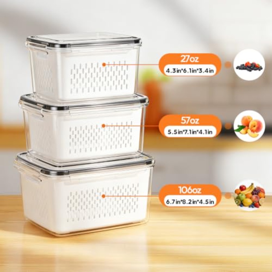 Wadah Penyimpanan Buah untuk K - Food Storage Containers ulasan dan harga