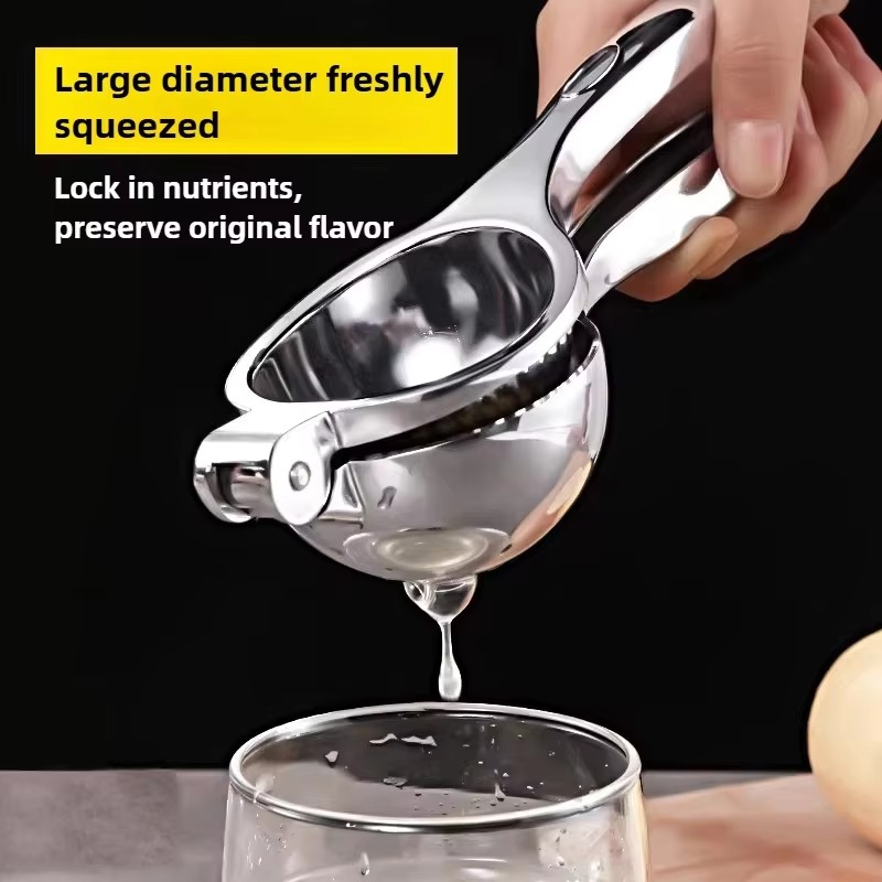 Alat Peras Lemon Manual Stainl - Citrus Lemon Squeezer ulasan dan harga