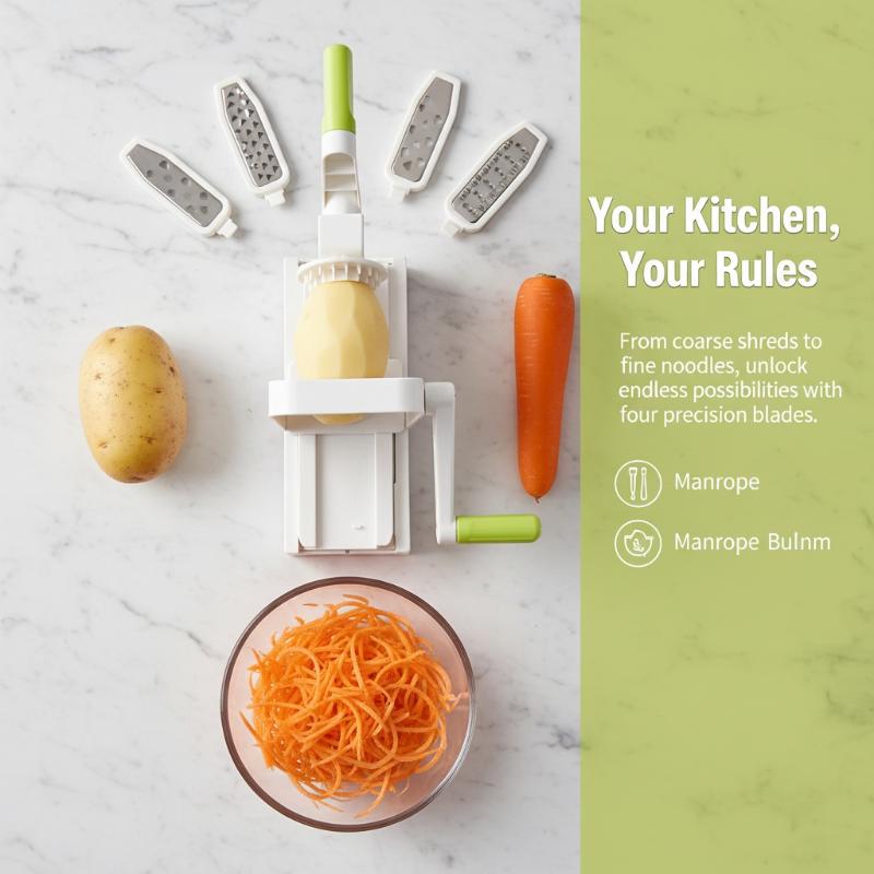 Pembuat Mie Kentang Stainless  - Spiralizer Vegetable Noodle ulasan dan harga