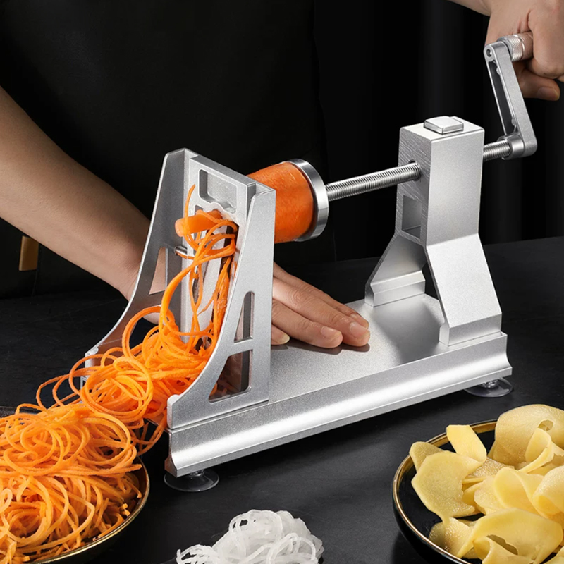 Pemotong Spiral Sayuran Logam  - Spiralizer Vegetable Noodle ulasan dan harga
