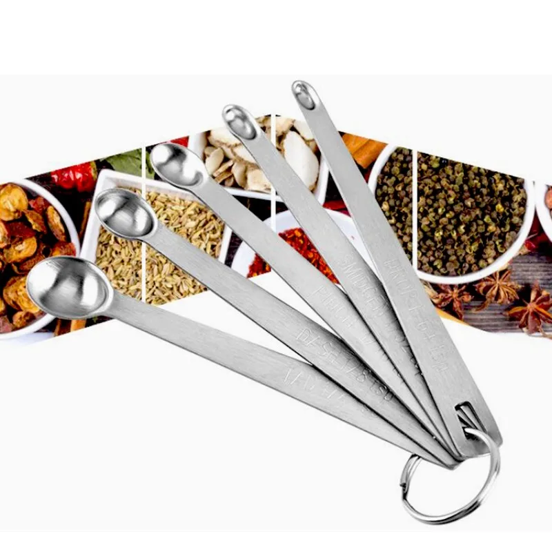 Baru 5 Buah/Set Set Sendok Uku - Kitchen Gadgets Needed ulasan dan harga