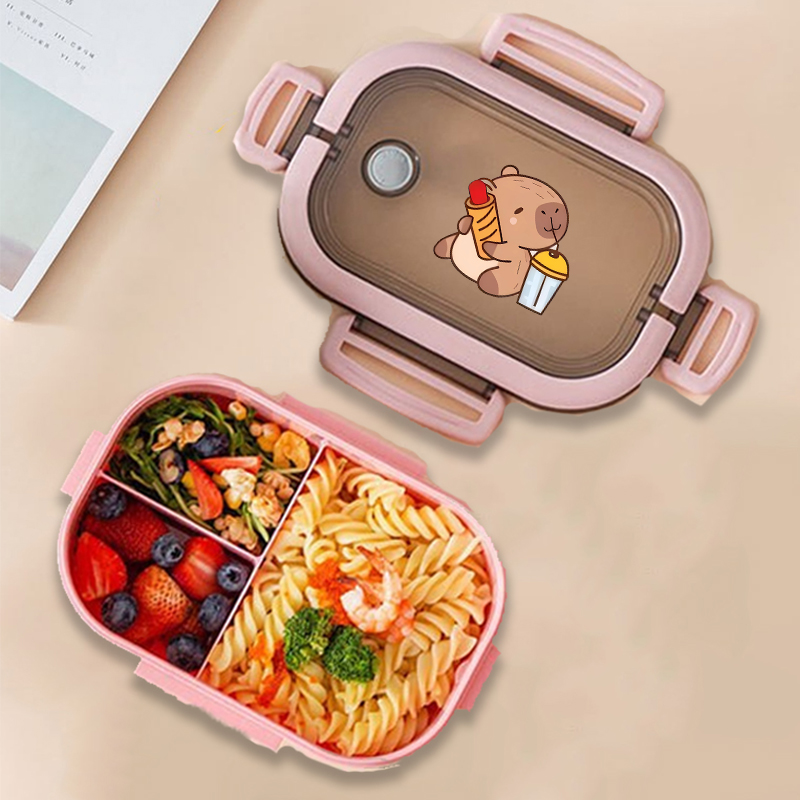 Kotak Makan Siang Bento Capyba - Food Storage Containers ulasan dan harga