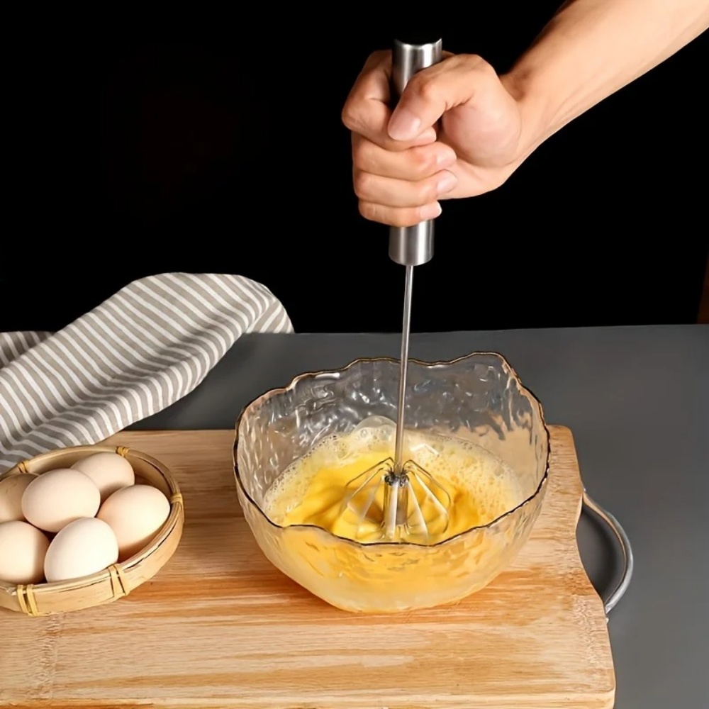 Pengocok Telur Manual Stainles - Quirky Kitchen Gadgets ulasan dan harga