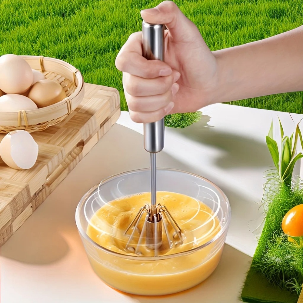 Pengocok Telur Manual Stainles - Quirky Kitchen Gadgets ulasan dan harga