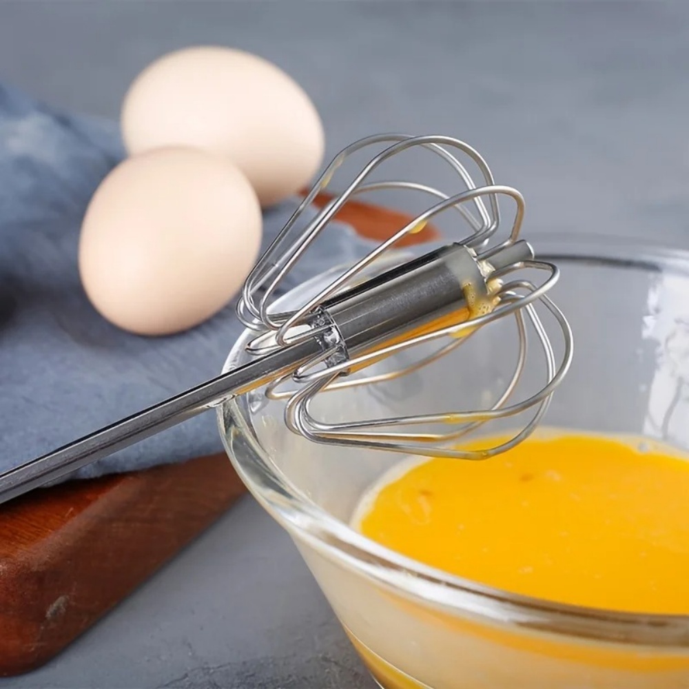 Pengocok Telur Manual Stainles - Quirky Kitchen Gadgets ulasan dan harga