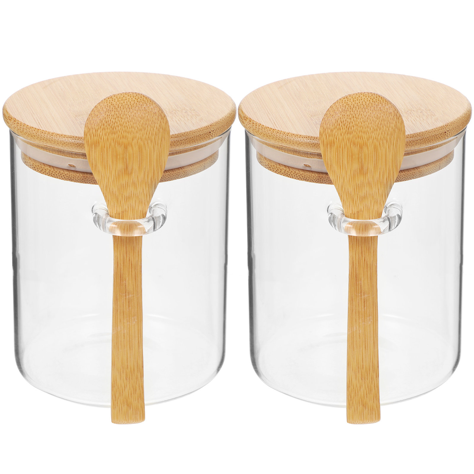 2 Buah Wadah Penyimpanan Tepun - Food Storage Containers ulasan dan harga
