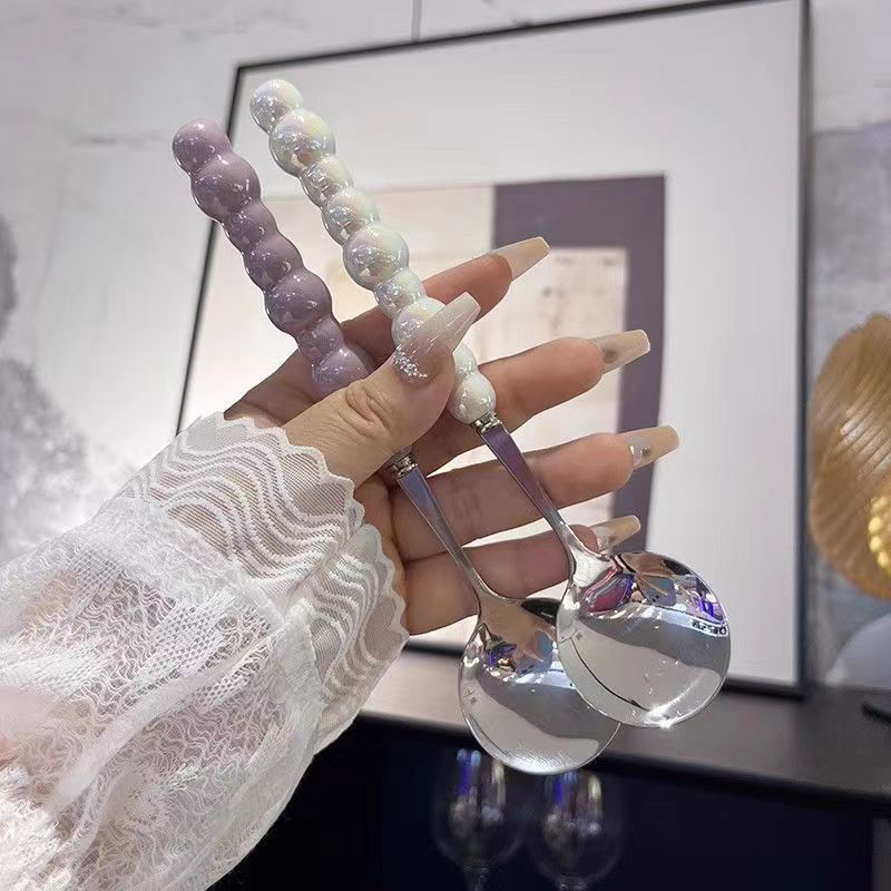 Sendok gagang mutiara baja tah - Quirky Kitchen Gadgets ulasan dan harga