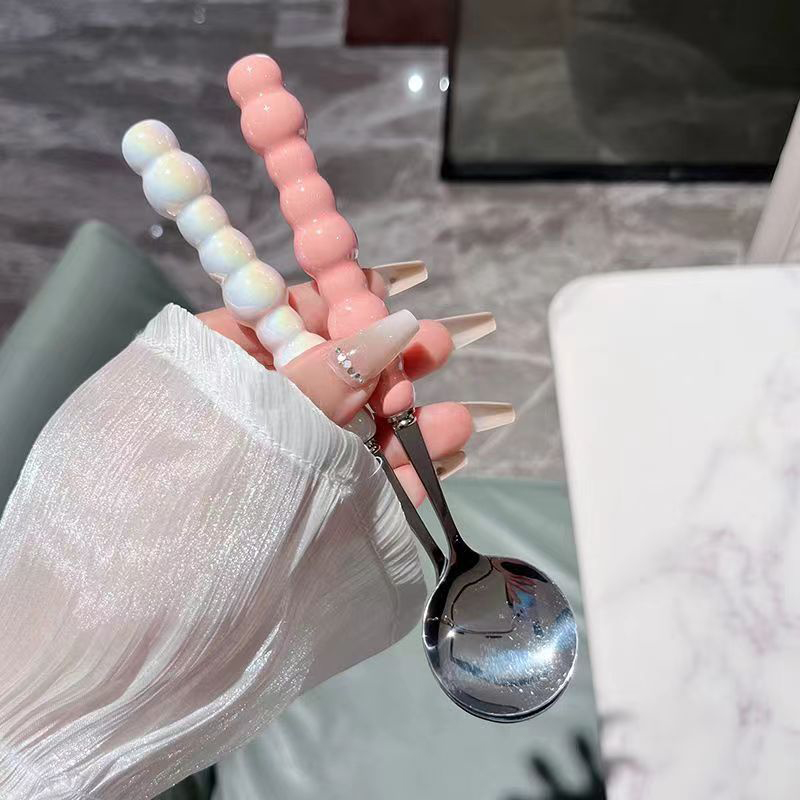 Sendok gagang mutiara baja tah - Quirky Kitchen Gadgets ulasan dan harga