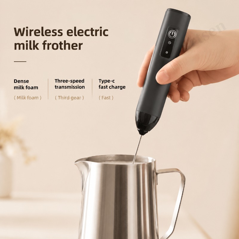 Pengaduk Busa Susu Kopi Elektr - Quirky Kitchen Gadgets ulasan dan harga
