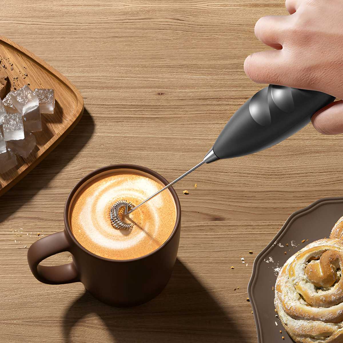 Pengaduk Susu Elektrik, Pengoc - Quirky Kitchen Gadgets ulasan dan harga