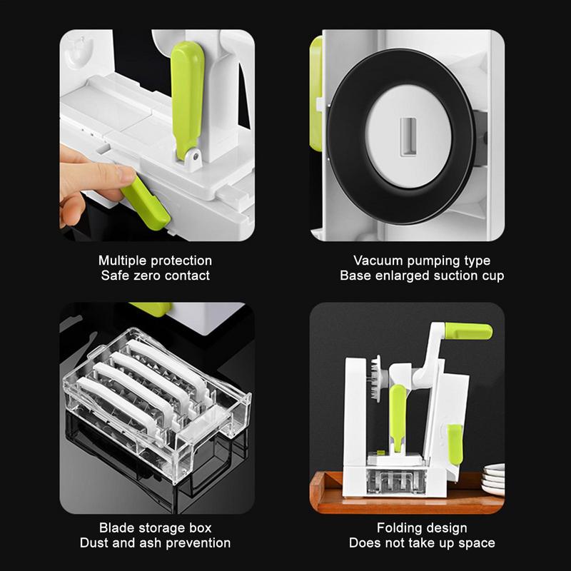 Parutan Sayuran, Pemotong Spir - Spiralizer Vegetable Noodle ulasan dan harga