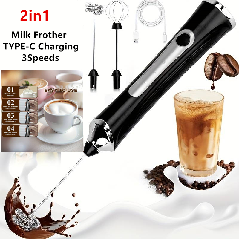 Pengocok Susu Elektrik Nirkabe - Quirky Kitchen Gadgets ulasan dan harga