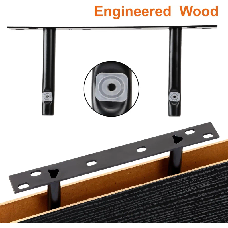 4 Paket Rak Kayu Solid Rustic  - Kitchen Gadgets Hacks ulasan dan harga