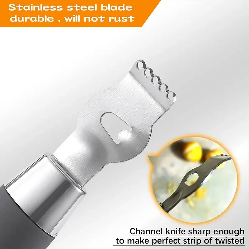 Alat parutan Lemon Citrus Zest - Kitchen Gadgets Hacks ulasan dan harga