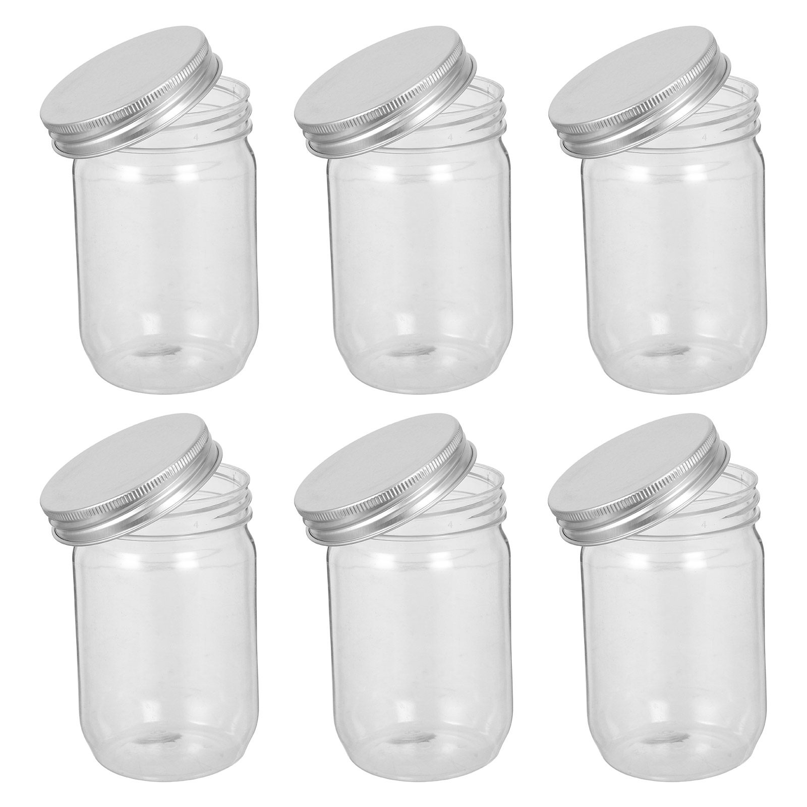 6 Buah Stoples Plastik Bening  - Food Storage Containers ulasan dan harga