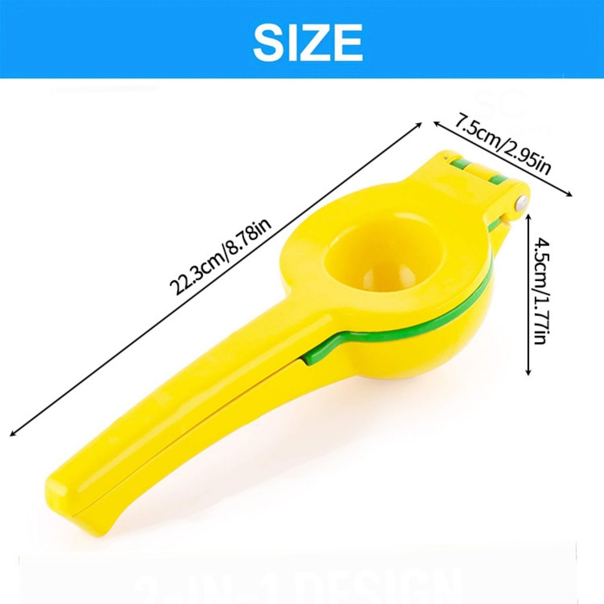 Alat Peras Jeruk Manual Logam, - Citrus Lemon Squeezer ulasan dan harga