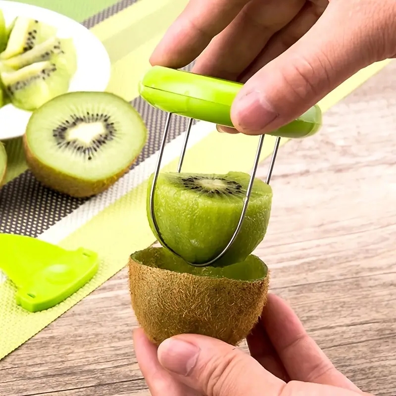 Alat pemotong Kiwi pengiris, d - Kitchen Gadgets Hacks ulasan dan harga