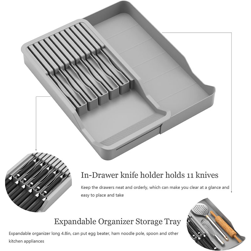 Pegangan blok pisau, dengan na - Kitchen Gadgets Hacks ulasan dan harga