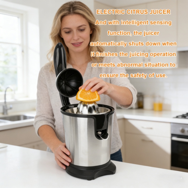 Mesin Pemeras Jeruk 180W Elekt - Citrus Lemon Squeezer ulasan dan harga