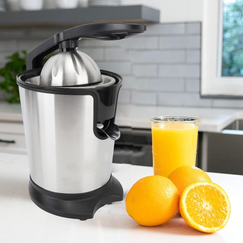 Mesin Pemeras Jeruk 180W Elekt - Citrus Lemon Squeezer ulasan dan harga