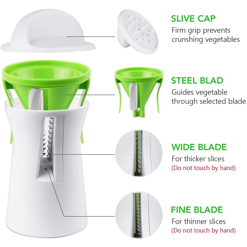 Pengiris Spiral sayuran tugas  - Spiralizer Vegetable Noodle ulasan dan harga